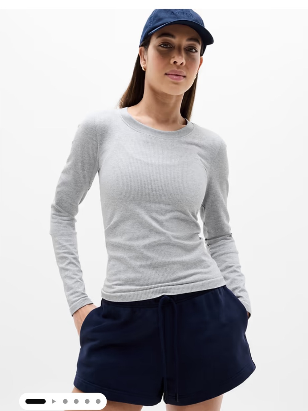 Athleta RENEW SEAMLESS CREWNECK TOP